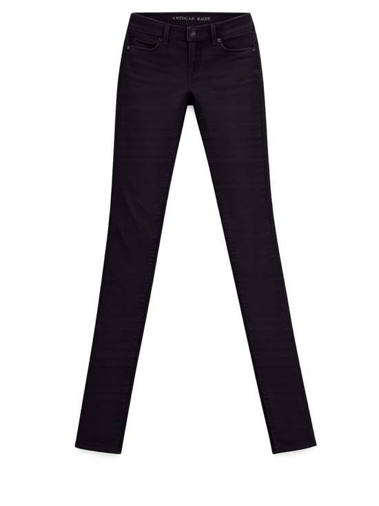 American Eagle Outfitters Denim - American Eagle Women's Super Stretch Skinny Jeans Dark Purple Size 8
#044